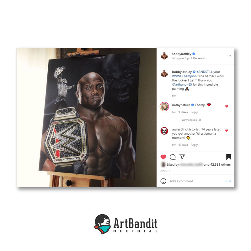 The Harder I Work The Luckier I Get (Bobby Lashley)